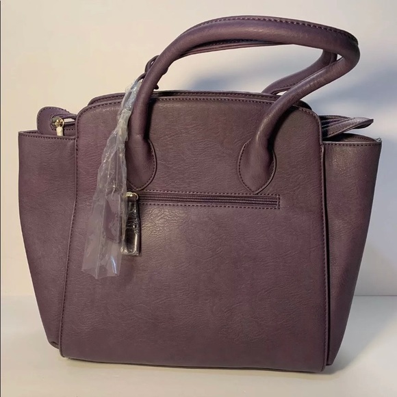 *SOLD* Catherine Malandrino "Rose" Vegan Tote Bag - Picture 2 of 8